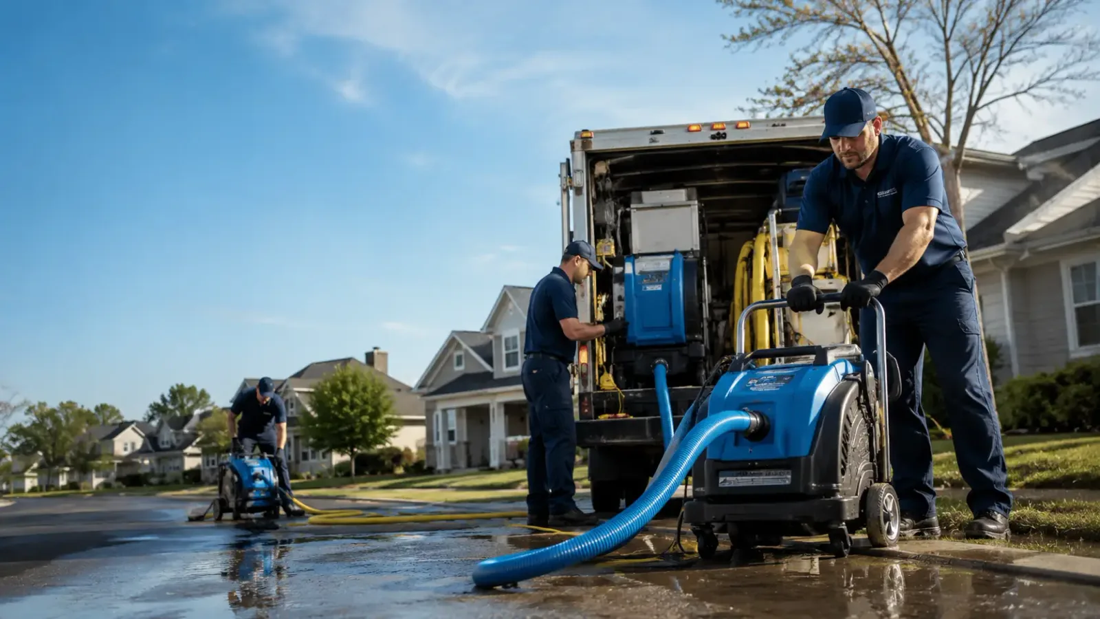 Flood Damage Cleanup in Oak Run, CA